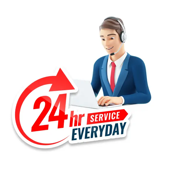 24 x 7 Support